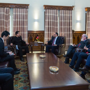 دیدار-وزیر-امور-خارجه-با-سفیر-چین-در-کابل