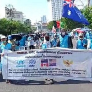 پناهجویان-افغان-در-اندونیزیا-نسبت-به-بی‌-سرنوشتی‌شان-اعتراض-کردند