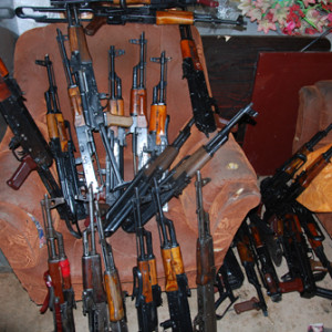 کشف-و-ضبط-ده‎ها-میل-سلاح-غیر-قانونی-در-کابل