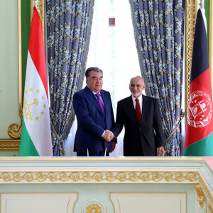 تاکید-سران-افغانستان-و-تاجیکستان-روی-گسترش-روابط-دوجانبه
