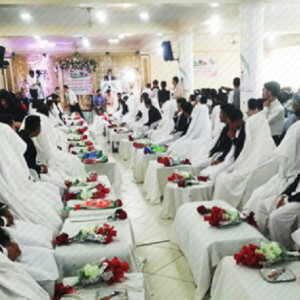 محفل-عروسی-دسته‌جمعی-زوج-در-هرات-برگزار-شد