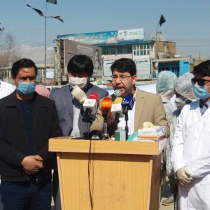 آغاز-کمپاین-توزیع-ماسک-و-دستکش-رایگان-در-شهر-کابل