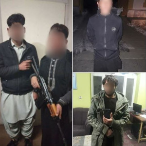 بازداشت-چهار-سارق-مسلح-و-حرفوی-از-شهر-کابل