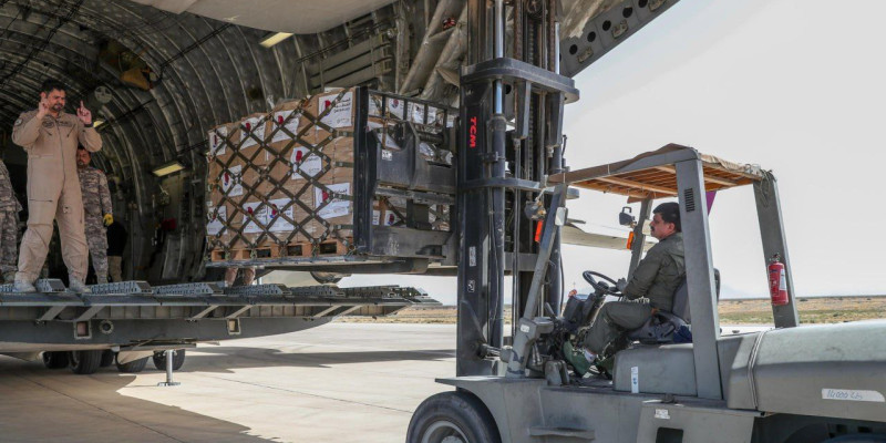  محموله کمکی  قطر به افغانستان رسید 