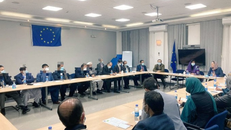 دیدار-مقام‌های-اتحادیه-اروپا-و-بانک-جهانی-با-بازرگانان-افغانستان