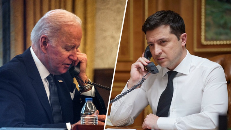 گفتگوی-تلفنی-بایدن-با-زلنسکی؛-تاکید-امریکا-بر-حمایت-از-اوکراین