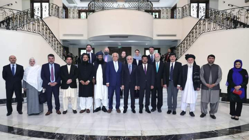 چانه‌زنی-خلیل‌زاد-با-رهبران-جهادی-و-سیاسی-در-کابل