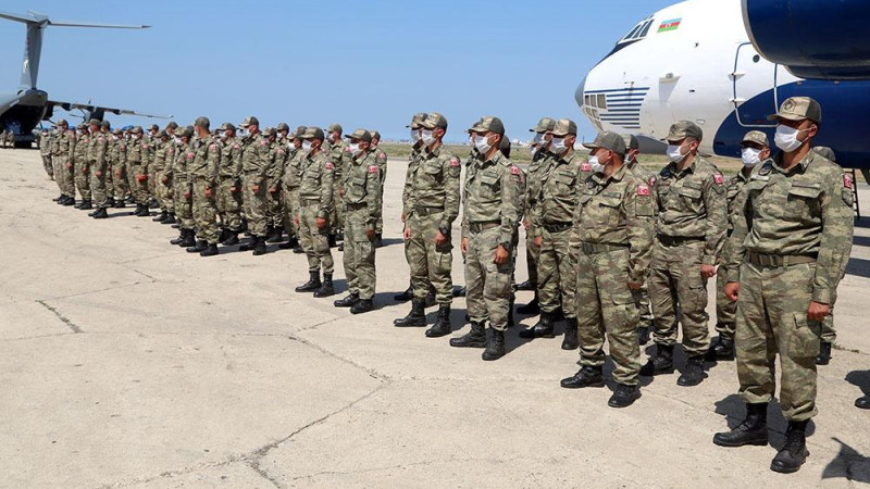 نیروهای-نظامی-ترکیه-وارد-باکو-شدند