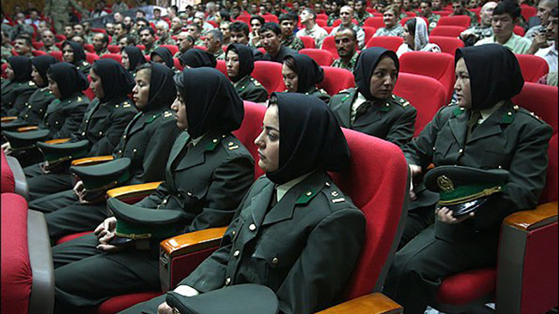 افزایش-۱۶-درصدی-زنان-افغان-در-صفوف-نیروهای-امنیتی