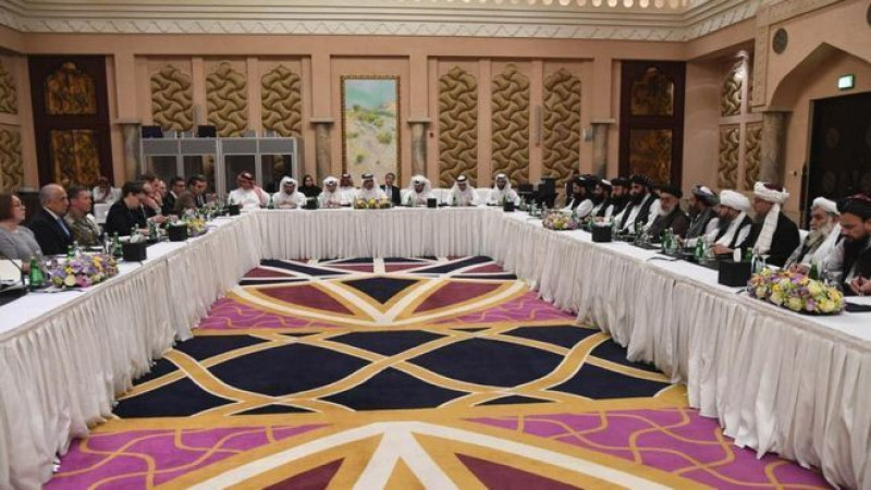 آغاز-دهمین-دور-مذاکرات-نمایندگان-امریکا-و-طالبان-در-قطر