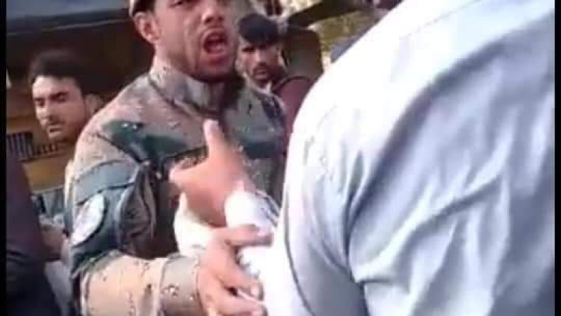 یک-سرباز-به-اتهام-لت‌وکوب-مردم-بازداشت-شد