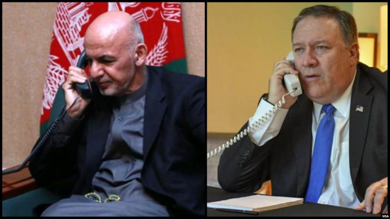 گفتگوی-غنی-با-مقامات-امریکایی-بر-سر-رهایی-سه-زندانی-طالبان