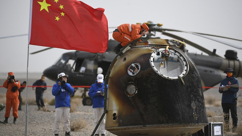 فضانوردان-چینی-پس-از-شش-ماه-به-زمین-فرود-آمدند