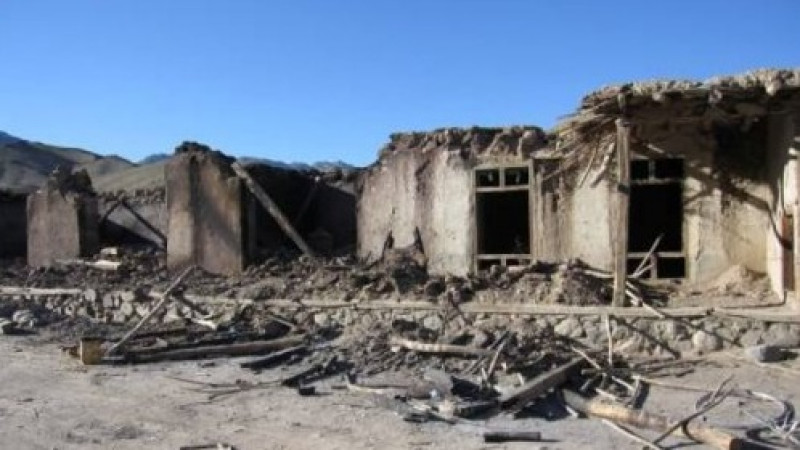 طالبان-در-جوزجان،-خانه-های-فرماندهان-داعش-را-آتش-زدند