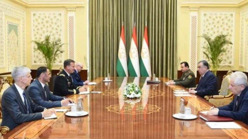 تاجیکستان-و-امریکا-در-مورد-امنیت-مرزی-با-افغانستان-گفتگو-کردند