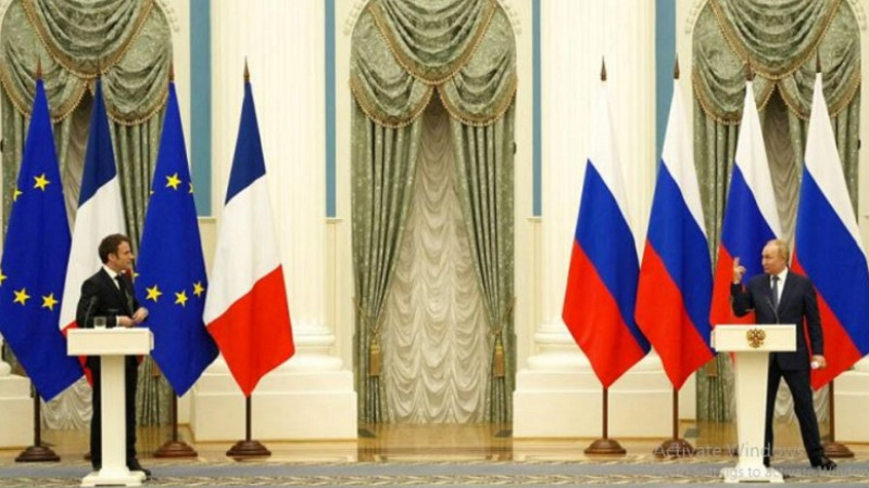 دیدار-رهبران-روسیه-و-فرانسه؛-پوتین-جنگ-روسیه-و-ناتو-برنده-ندارد
