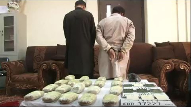 دو-تن-به-ظن-قاچاق-موادمخدر-در-هرات-بازداشت-شدند