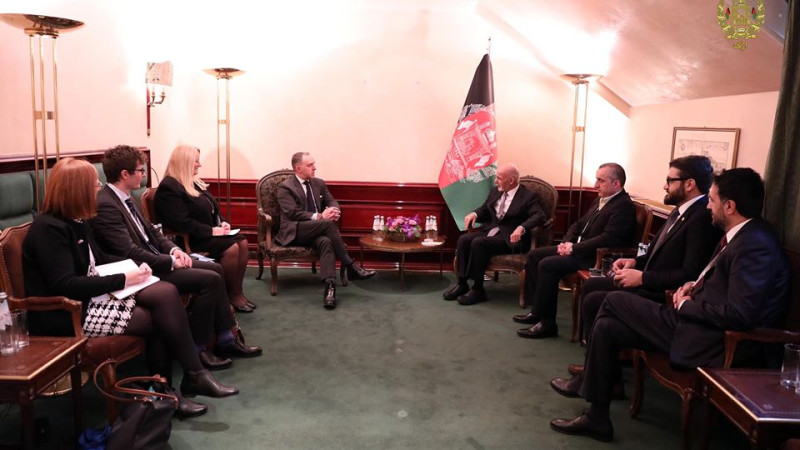 رئیس-جمهور-غنی-با-مشاور-امنیت-ملی-بریتانیا-دیدار-نمود