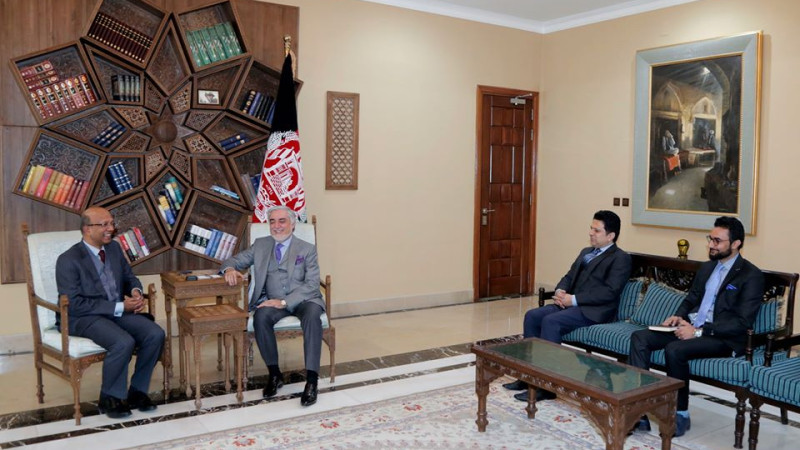 رییس-اجراییه-با-سفیر-هند-در-کابل-ملاقات-کرد