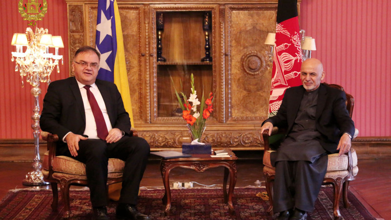 رئیس-جمهور-غنی-با-رئیس-شورای-ریاست-جمهوری-بوسنیا-هرزگوینا-دیدار-کرد