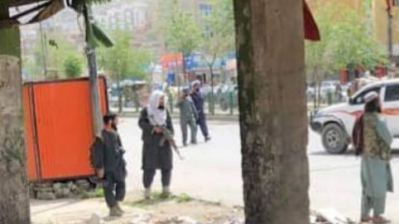 موتر-حامل-طالبان-در-کابل-هدف-انفجار-قرار-گرفت