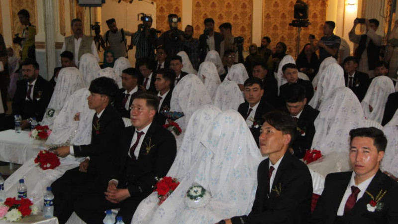 مراسم-عرسی-دسته‌جمعی-۱۰۱-زوج-جوان-در-کابل-برگزار-شد