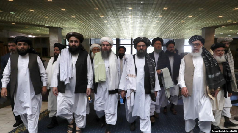 انتقاد-طالبان-از-پنهان-نگهداشتن-نام-اعضای-تیم-مذاکره-کننده