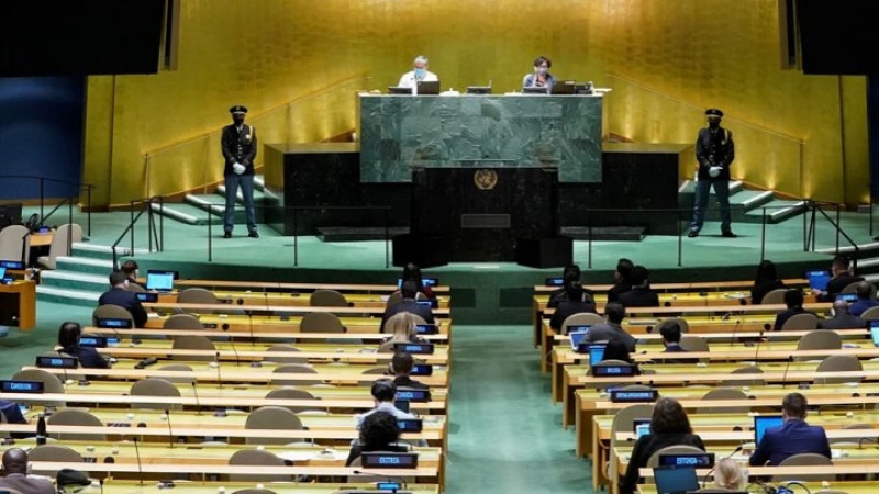 اسحاق‌زی-به-نمایندگی-از-افغانستان-در-سازمان-ملل-سخنرانی-‌می‌کند