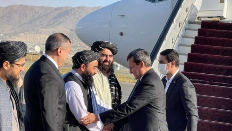 وزیر-خارجه-ترکمنستان-وارد-کابل-شد