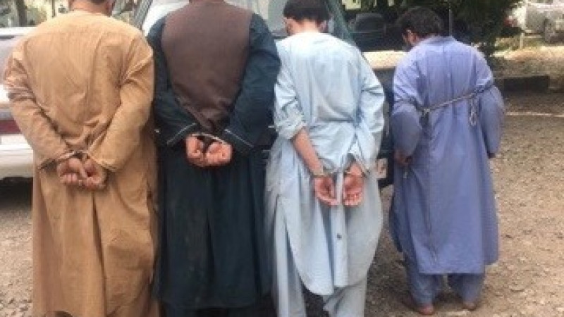 ۴سارق-مسلح-در-ولایت-هرات-دستگیر-شدند