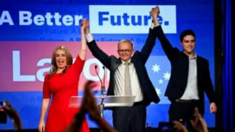 پیروزی-حزب-کارگر-در-انتخابات-پارلمانی-استرالیا