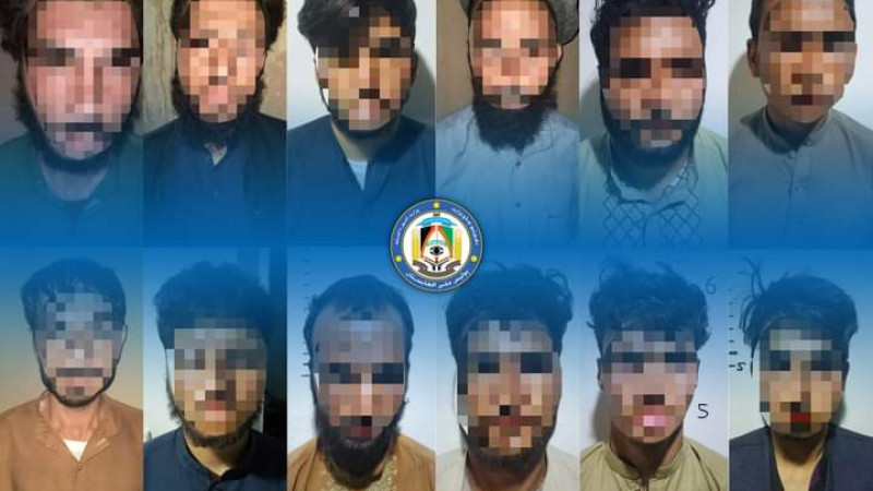 بازداشت-۱۲-تن-در-پیوند-به‌-همکاری-با-طالبان-از-کابل-و-لوگر