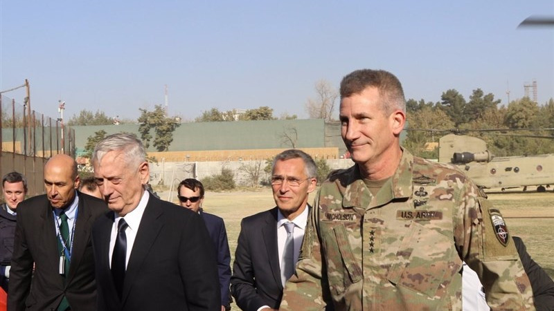 دبیرکل-ناتو-و-وزیر-دفاع-آمریکا-وارد-کابل-شدند