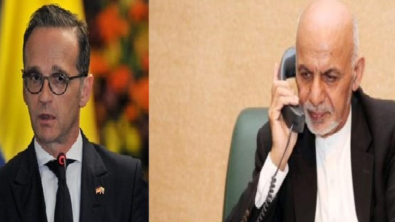 گفتگوی-تلفنی-رییس-جمهور-غنی-با-وزیر-خارجۀ-آلمان