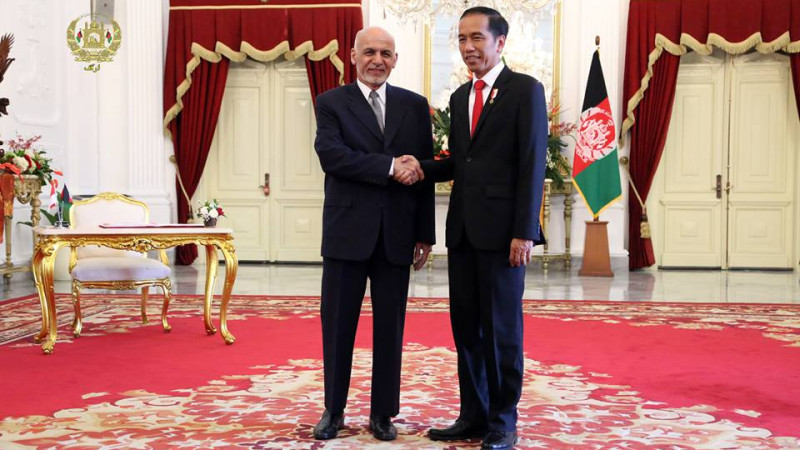 اشرف-غنی-با-رئیس-جمهور-اندونزی-دیدار-کرد