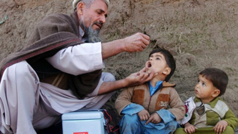 مخالفت-طالبان-با-واکسن-فلج-کودکان-درقندهار