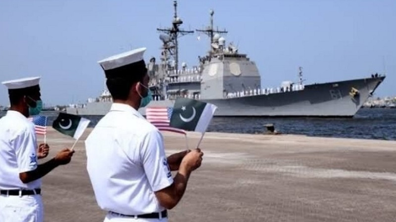 مانور-مشترک-نیروهای-دریایی-امریکا-و-پاکستان
