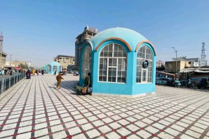 افتتاح-پروژه-بزرگ-زیرزمینی-تجاری-در-ولایت-بلخ