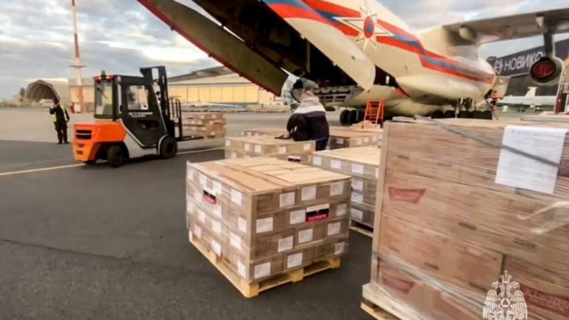 روسیه-دومین-محموله-کمکهای-بشردوستانه-برای-زلزلهزدگان-افغانستان-ارسال-کرد