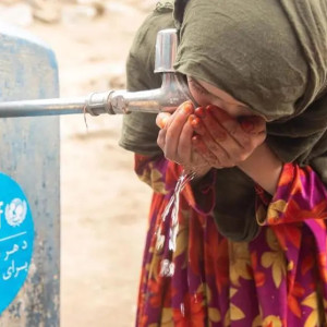 یونیسف-دسترسی-۱-۵-میلیون-افغانستانی-به-آب-را-فراهم-کردهایم