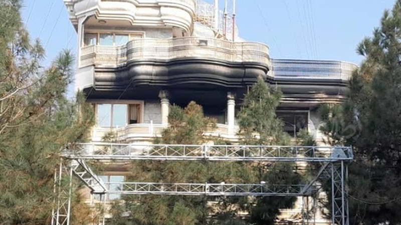 بلخ؛-ساختمان-مشترک-دو-رسانه-دچار-آتشسوزی-شده-است