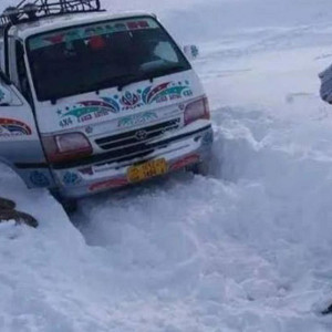 برفباری-راههای-مواصلاتی-شش-ولایت-را-مسدود-کرد