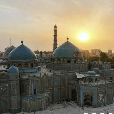 بازسازی-اضطراری-مسجد-روضه-مزارشریف-آغاز-شد