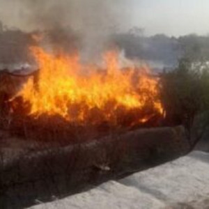 جوزجان؛-ده‌ها-خانه-در-اثر-گرمای-شدید-آتش-گرفت