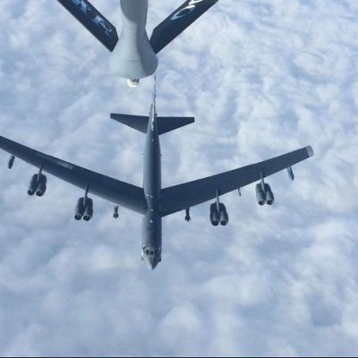 امریکا-بزرگترین-آرایش-هوایی-خود-را-در-خاورمیانه-مستقر-میکند