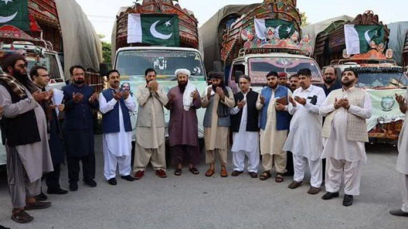 پاکستان-۱۰۵-تُن-کمک-بشردوستانه-به-زلزلهزدگان-افغانستان-فرستاد