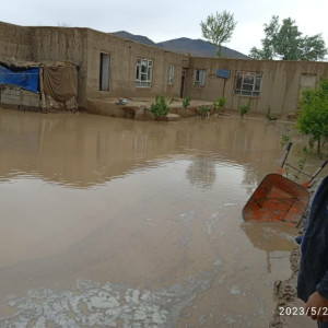 لوگر؛-سیلاب-ده‌ها-خانه-مسکونی-را-تخریب-کرد