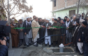 کابل؛ برای بیش از 300 خانواده آب آشامیدنی فراهم شد