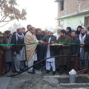 کابل؛-برای-بیش-از-خانواده-آب-آشامیدنی-فراهم-شد