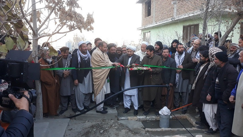 کابل؛-برای-بیش-از-خانواده-آب-آشامیدنی-فراهم-شد